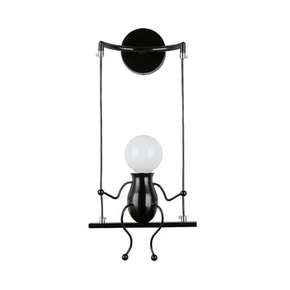 Skorter | SwingDesign - Modern wall lamp with swinging figure