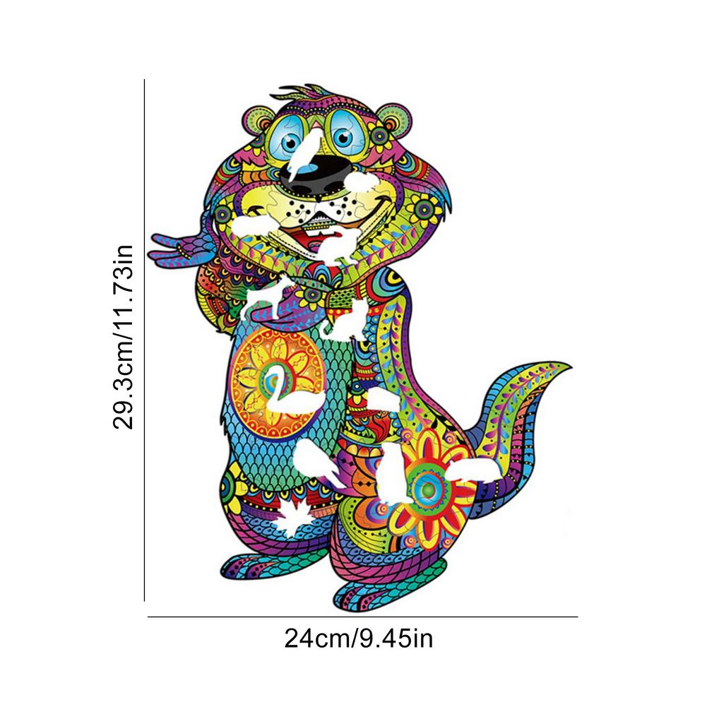 Skorter | Wood Animal-Shaped Puzzles