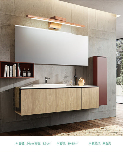 Skorter | Trä LED Väggmonterad Belysning Simplicity Residence Vägglampa Lampor för Badrum