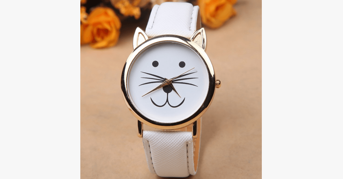 Skorter | Cute Cat Clock - The best gift ever for cat lovers!