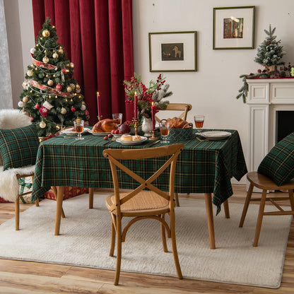Skorter | Christmas Party Traditional Scottish Check Pattern Tablecloth