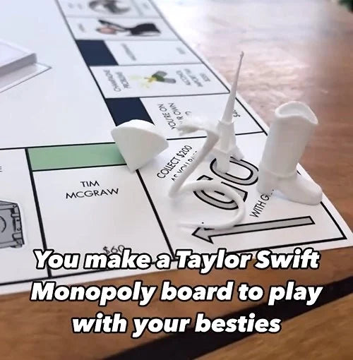 Skorter | SWIFTOPOLY - TS 'Swiftie' Monopoly Board Game