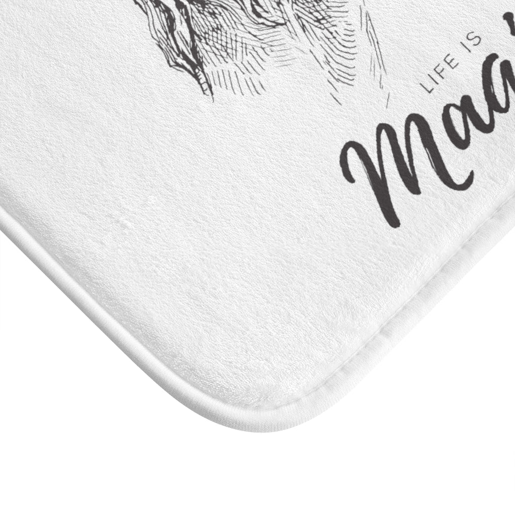 Skorter | Bubble Gum Life is Magical Bath Mat