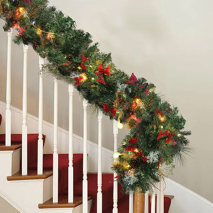 Skorter | 2.7 Meter Christmas Rattan Garland Decorative
