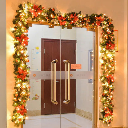 Skorter | 2.7 Meter Christmas Rattan Garland Decorative