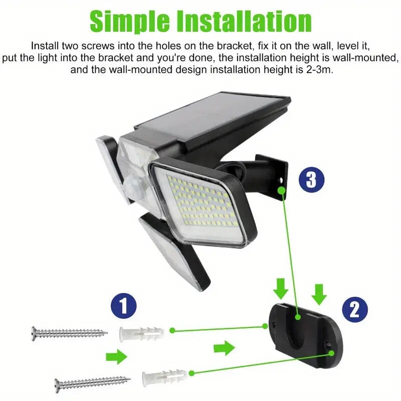 Skorter | 270 LED Solar Garden Outdoor Light