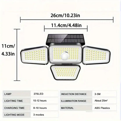 Skorter | 270 LED Solar Garden Outdoor Light