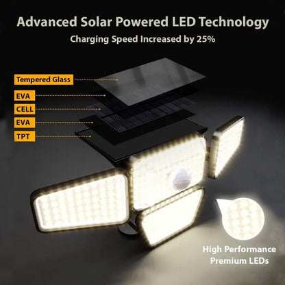 Skorter | 270 LED Solar Garden Outdoor Light