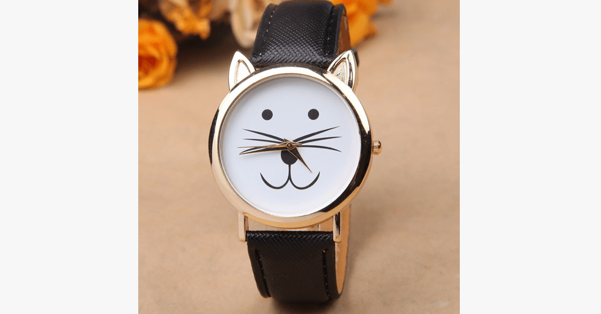 Skorter | Cute Cat Clock - The best gift ever for cat lovers!