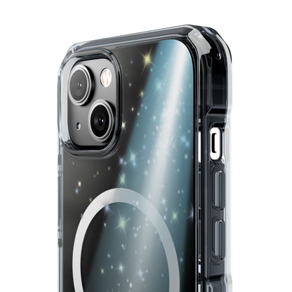 Skorter | Fluff's - Pookie the Poodle Beaming in Space Magnetic Clear Case for iPhone Series