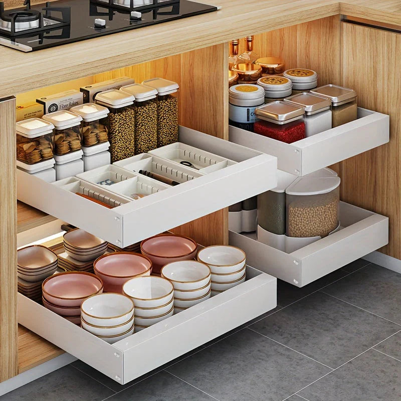Skorter | Expandable Kitchen Cabinet Organizer