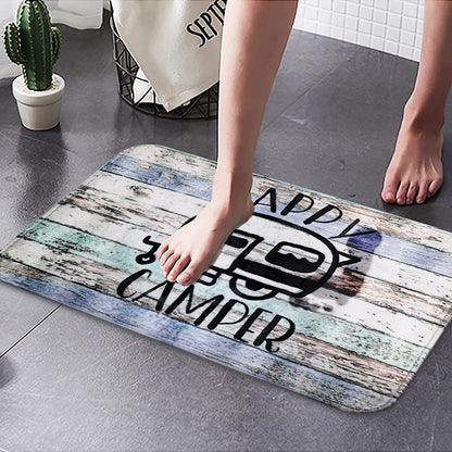 Skorter | 16x24 inches Happy Camper Non-Slip Mat