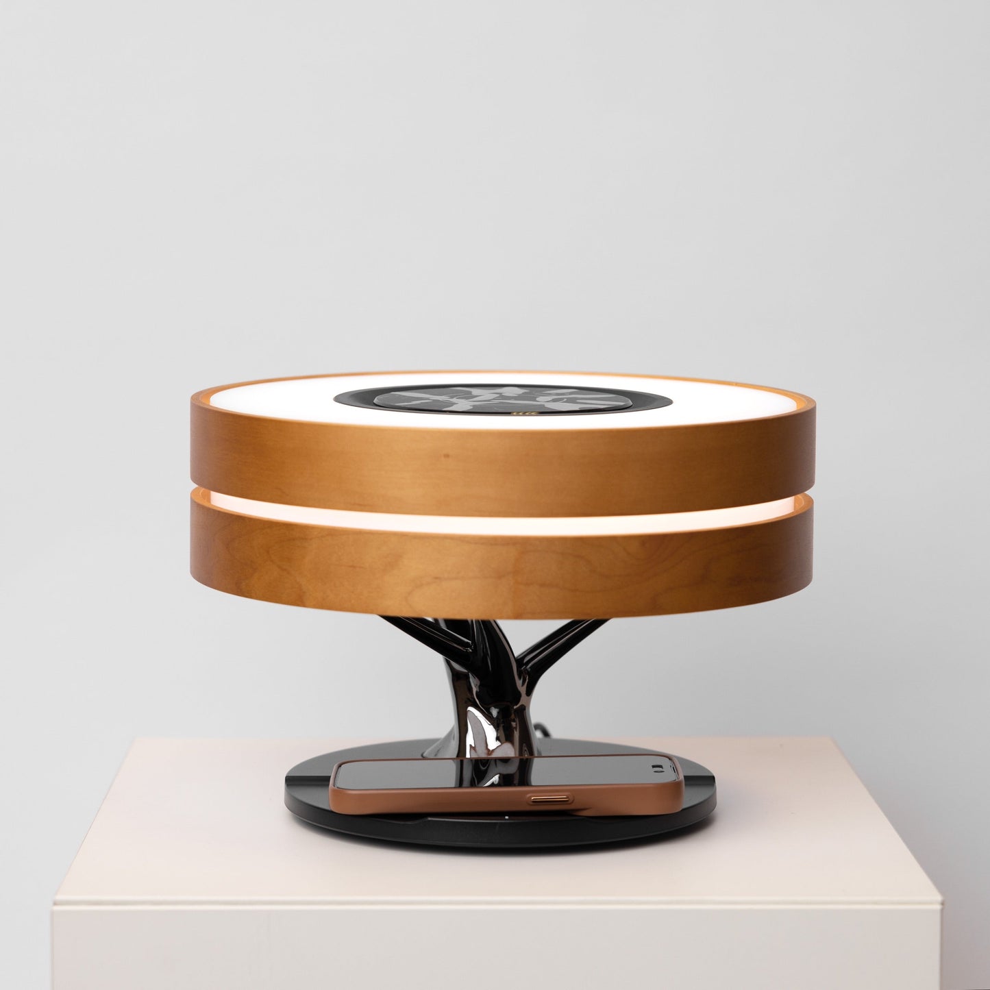 Skorter | The Modern Series Table Lamp with Speaker and Wireless Charger
