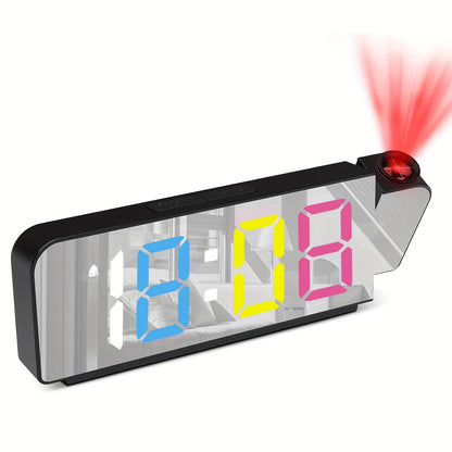 Skorter | ProjectTime - Digital Project Clock with LED and Mirror Screen