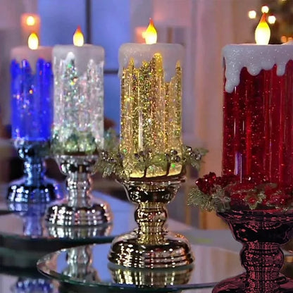 Skorter | LED Christmas Candles  With Pedestal