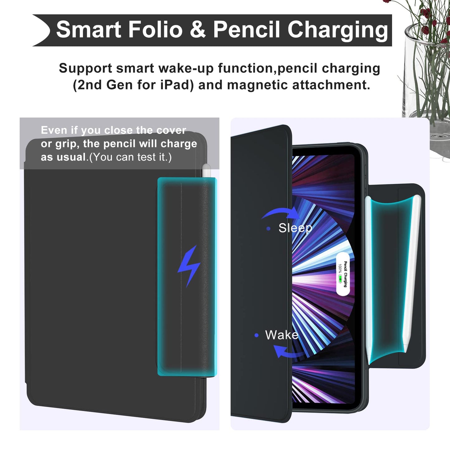 Skorter | 360° Rotatable Slide Tablet Case