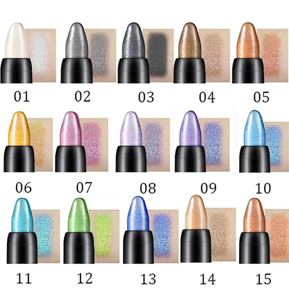 Skorter | 15 Color Highlighter Eye Shadow Stick