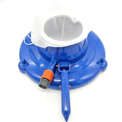 Skorter | Pool leaf vacuum, large pool leaf cleaner for in-ground and above-ground swimming pools (Blue)