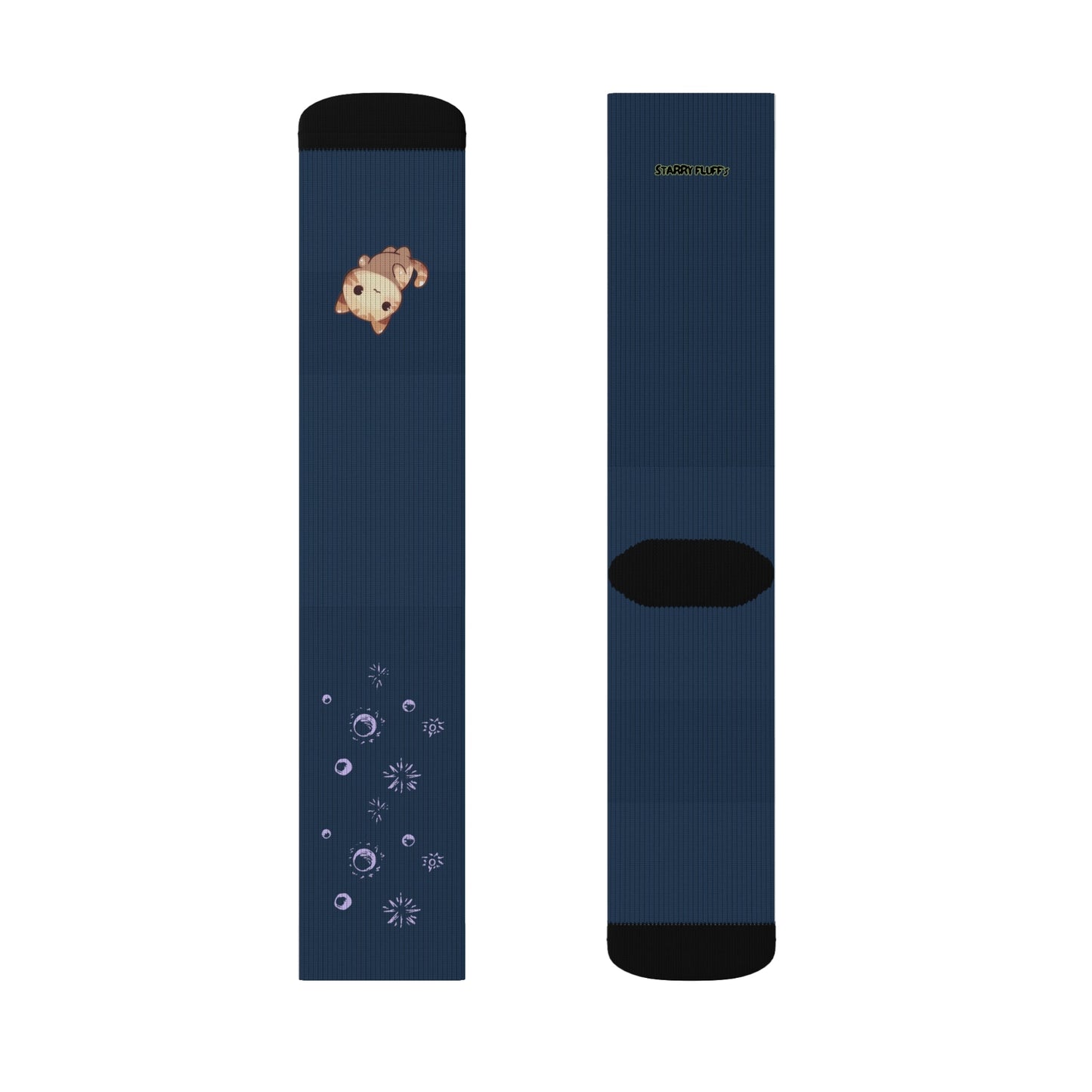 Skorter | Fluff's - Cosmo Cat in Space Fun Novelty Socks