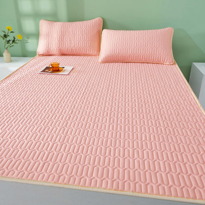 Skorter | Cool Latex Mat - 2/3 pieces summer cool latex mat set for bedroom or dorm room, Breathable and Foldable