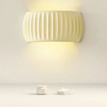 Skorter | LumeResin Artistic Resin LED Wall Light