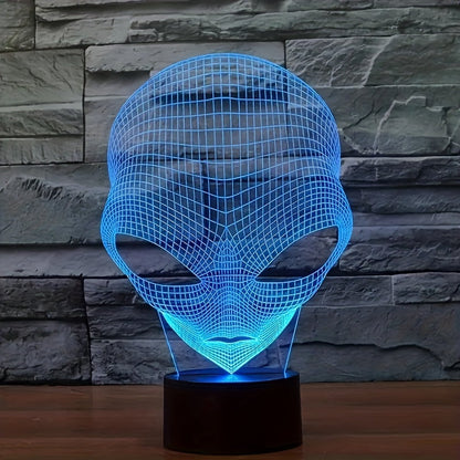 Skorter | AstroLight – 3D-alien lamp with LED color lighting and touch control
