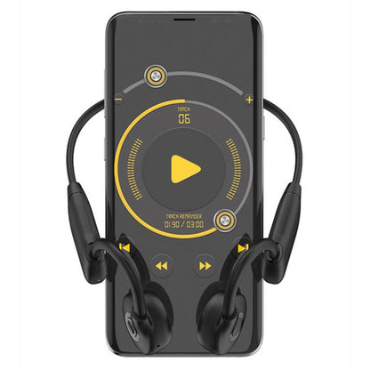 Skorter | Bone Conduction OverEar Bluetooth Earbuds, with 32G Memory and IPX6 Waterproof, for Commuting and Sports