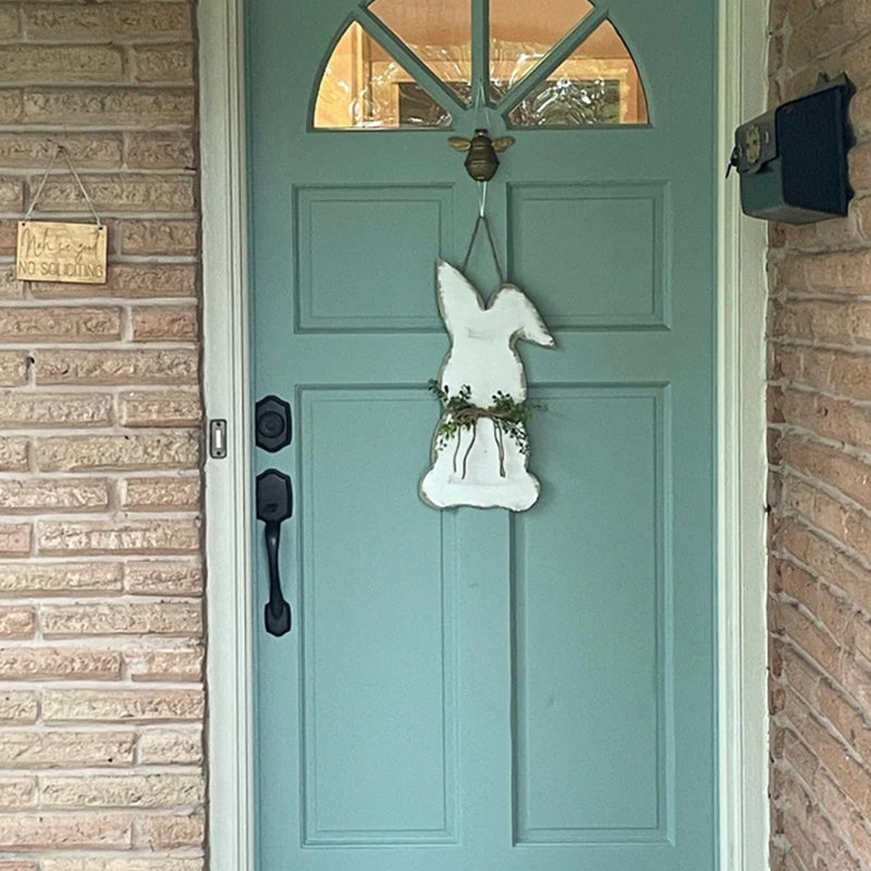 skorter | Easter Bunny Wood Door Hanging Decor