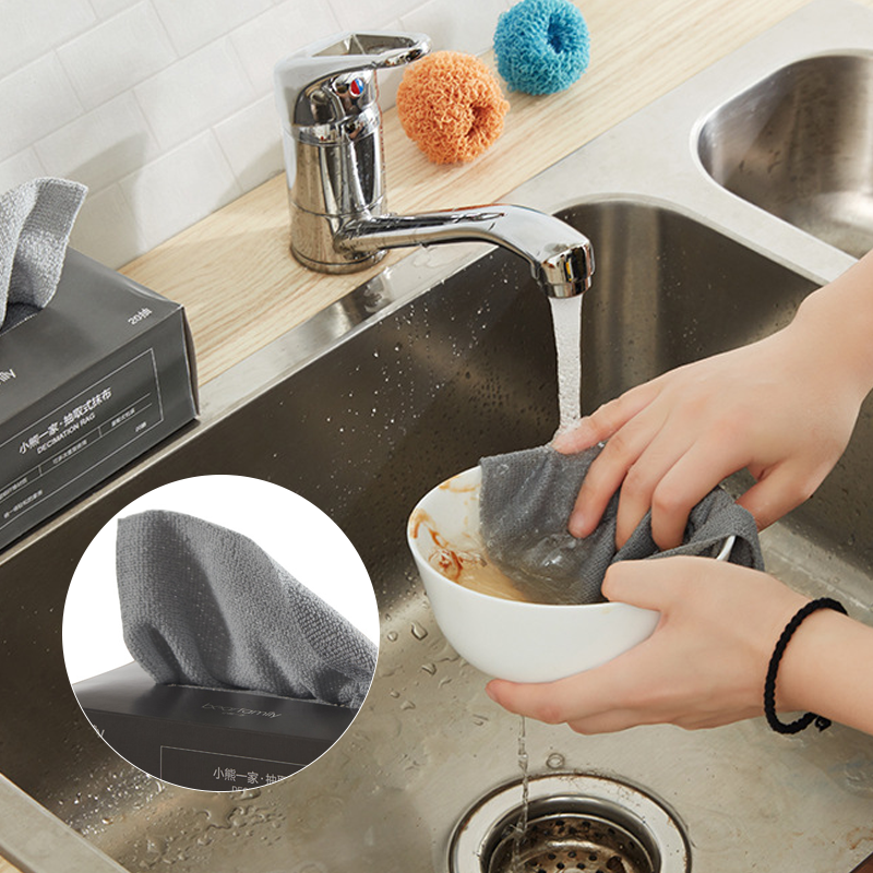 Skorter | Expandable absorbent microfiber cloths