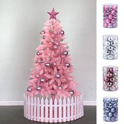 skorter | 34 Pieces Christmas Tree Balls Ornaments