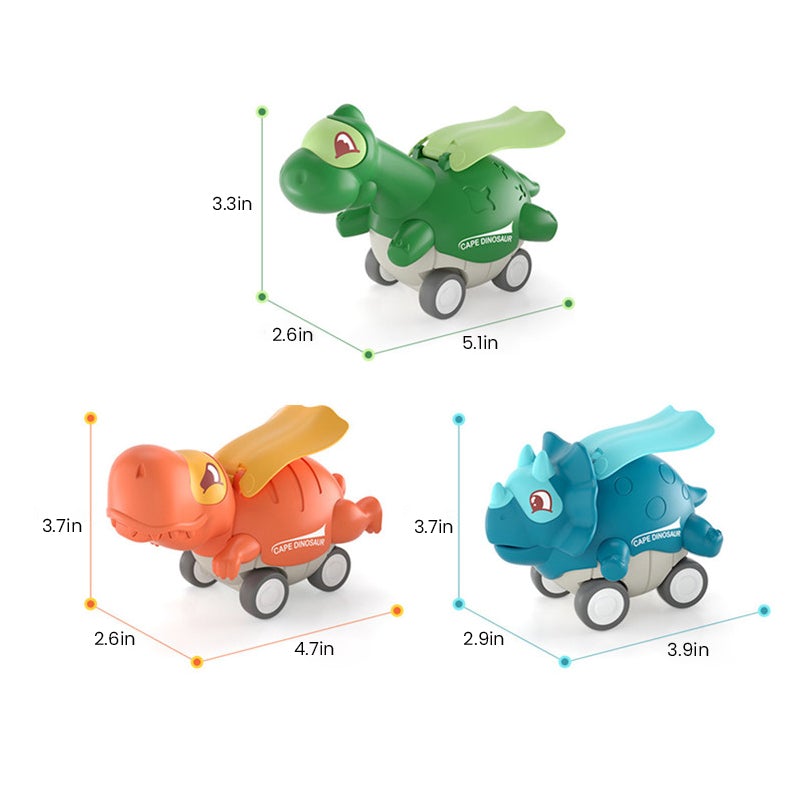 Skorter | Dinosaur Car Toy with Pressure Mechanism