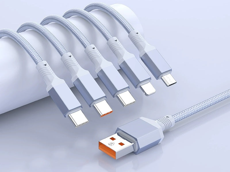 Skorter | 100W Fast-Charge 5-in-1 Data Cable- Power Up