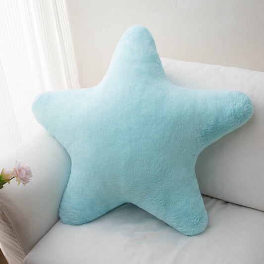 Skorter | Cuddly Pastel Fluffy Star Cushion