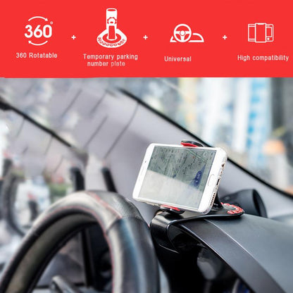 Skorter | Car Dashboard Phone Holder with Parking Number