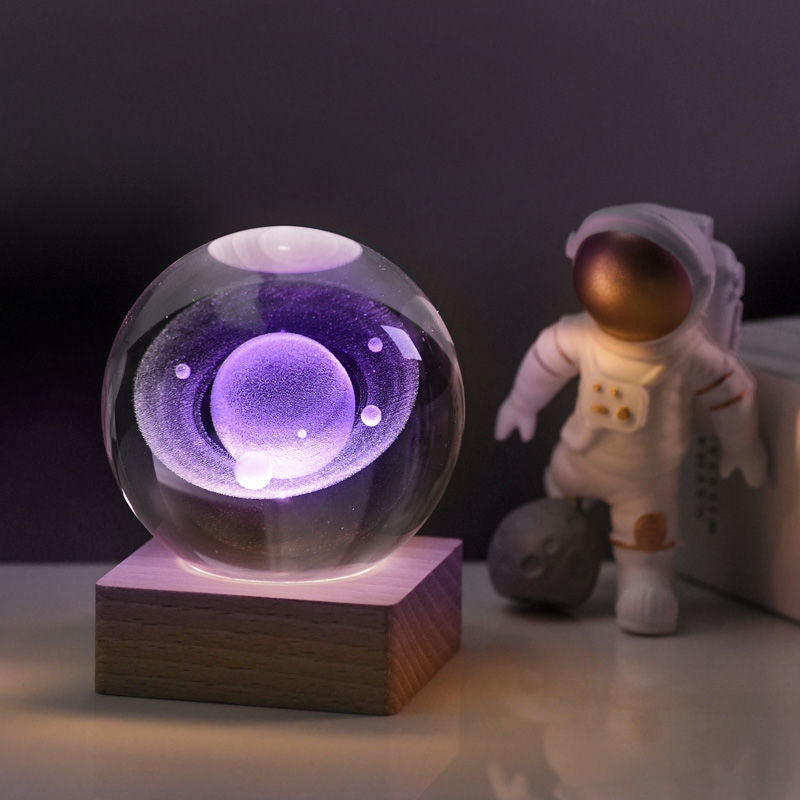 Skorter | Galaxy Crystal Ball Night Light Decorative Lamp