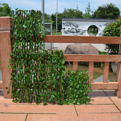 Skorter | Artificial Ivy Garden Fence Privacy Screen for Balcony
