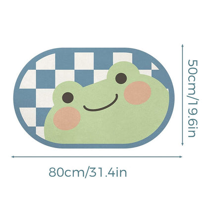 skorter | Cute Cartoon Bathroom Super Absorbent Quick Drying Mat