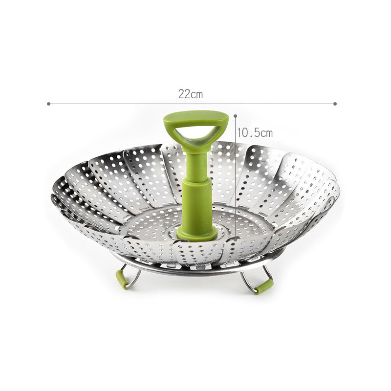 skorter | Flower-shaped Steel Folding Steamer