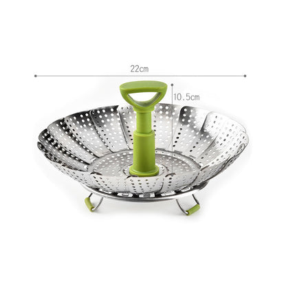 skorter | Flower-shaped Steel Folding Steamer