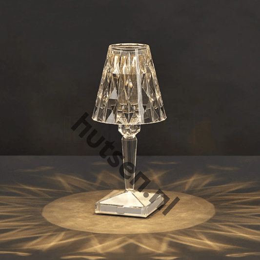 Skorter | LuxeCrystal Premium LED Table Lamp | Wireless | Dimmable Crystal Lighting | Mood Light & Decoration