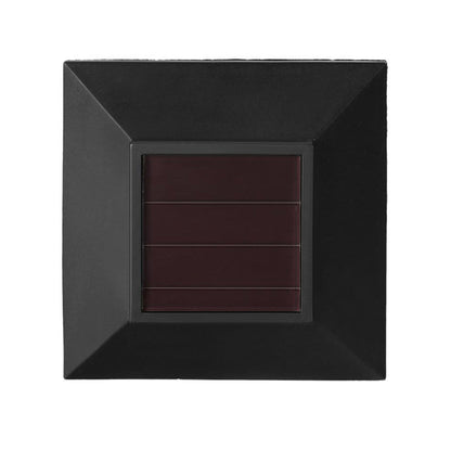 Skorter | Outdoor Solar Hollow Square Column LED Patio Lawn Ground Stake Light