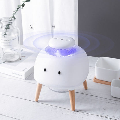 Skorter | Electronic Indoor Physical Mosquito Killer with 360¬∞ Ring Light, Intelligent Photosensitive System, Desk Lamp Mode and Low Noise, for Home, Kitchen, Bedroom & Office