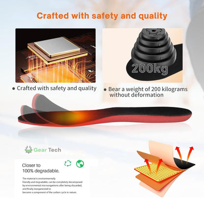 Skorter | Rechargeable Heated Insoles UK – Best Thermal Shoe Inserts for Boots, Work Boots & Everyday Winter Comfort
