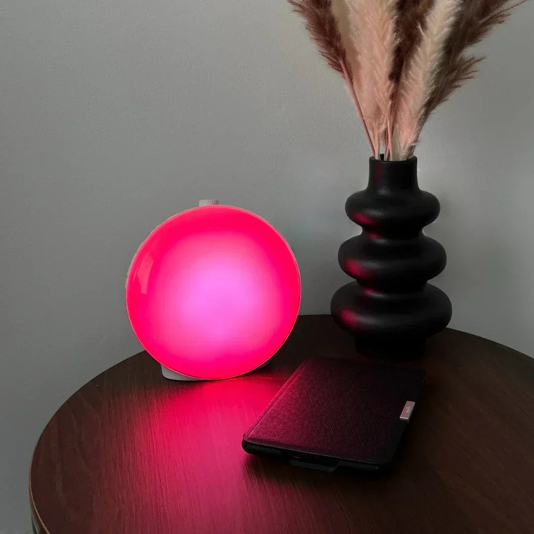 Skorter | Luxury Sunrise Simulation Alarm Clock Lamp | Soothing Sounds, Mood Lighting & Double Alarm for Relaxing Mornings