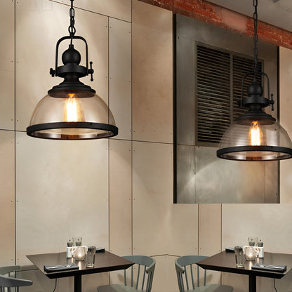 Skorter | Antique Glass Iron Retro Industrial Chandelier Pendant Ceiling Lights