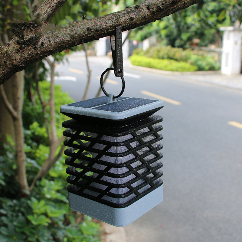Skorter | Solar LED garden lantern with ribbed design – Decorative outdoor lighting for garden