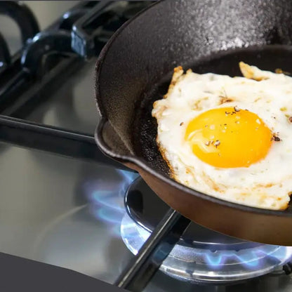 Skorter | Black Cast Iron Frying Pan
