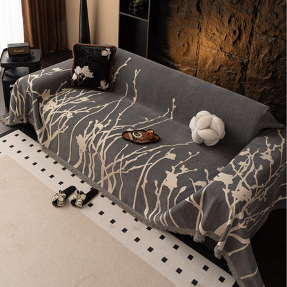 Skorter | Twilight Branches Chenille Sofa Cover