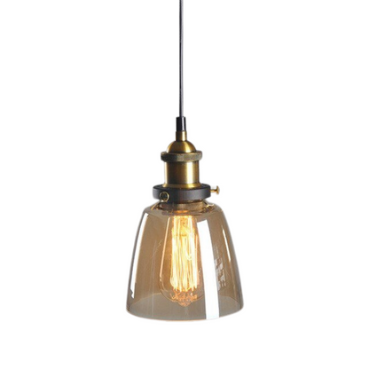 Skorter | GlassHaven – Elegant Industrial Pendant Lamp