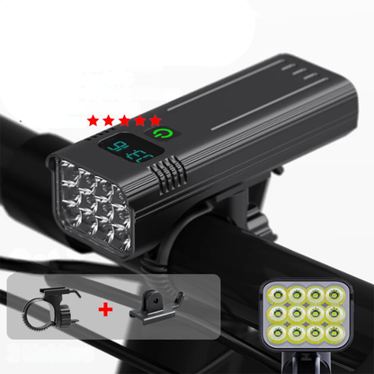 Skorter | 5000 Lumen USB Rechargeable Bike Light with Mounts